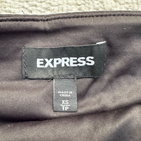 Express Cascading Shimmering Sequin NYE Holiday Party Mini Skirt Sz XS - Picture 4 of 4